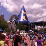 Hollywood Studios 2012 with Mickey Sorcerer's Hat