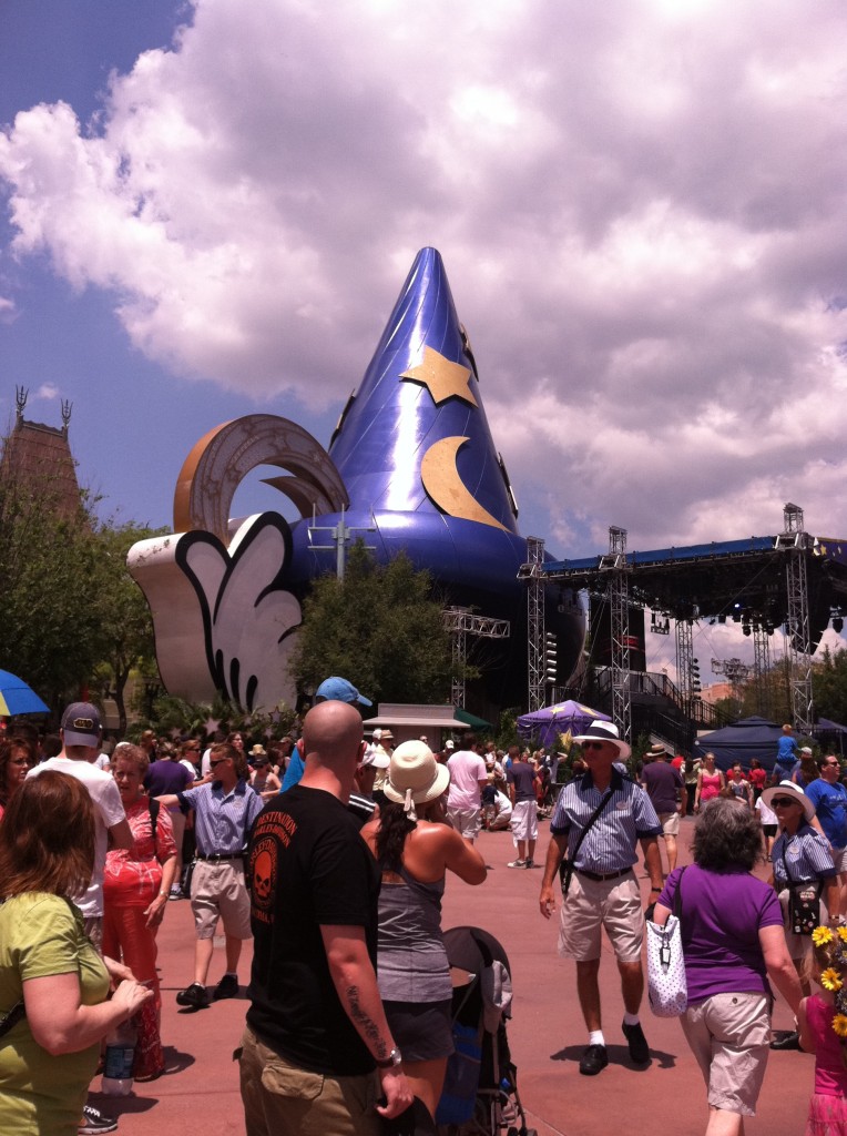 Hollywood Studios 2012 with Mickey Sorcerer's Hat