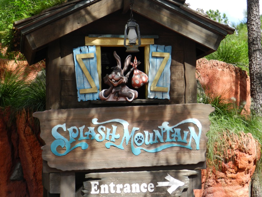 Splash mountain at Disney's Magic Kingdom. Photo copyright ThemeParkHipster.