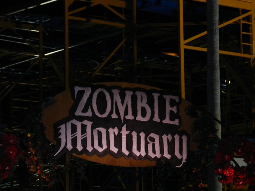 Zombie Mortuary House at Howl-O-Scream 2012 Busch Gardens Tampa Bay