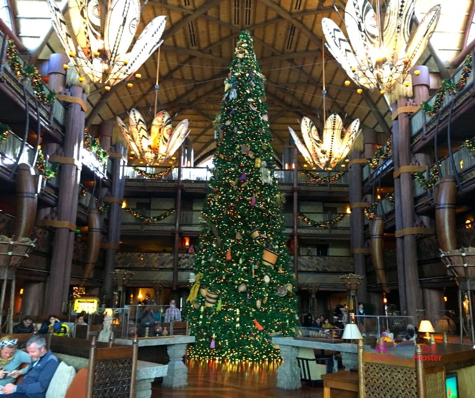 Disney at Christmas Animal Kingdom Lodge