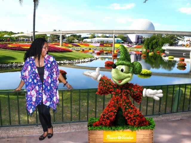 NikkyJ Going to Epcot Flower and Garden Festival Alone