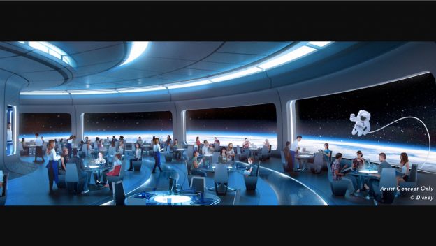 Epcot Space Theme Restaurant