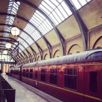 Hogwarts Express in King Cross Station at Universal Studios