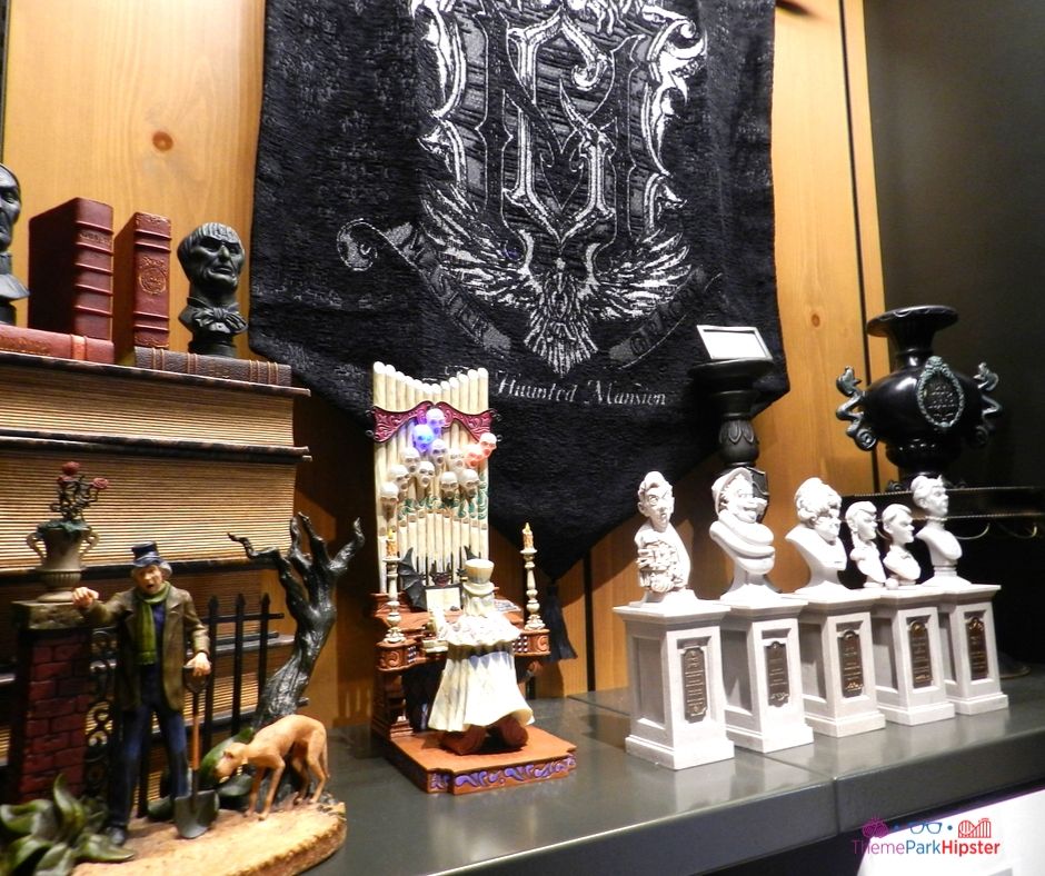 Disney Memento Mori Shop at the Magic Kingdom Haunted Mansion Cemetery Sculptures