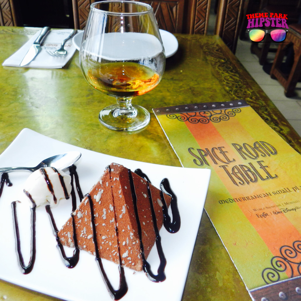 Grand Marnier and Chocolate Pyramid at Spice Road Table Epcot