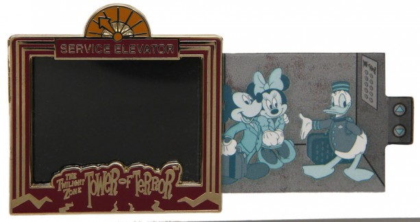 Tower of Terror Merchandise Service Elevator Disney Pin