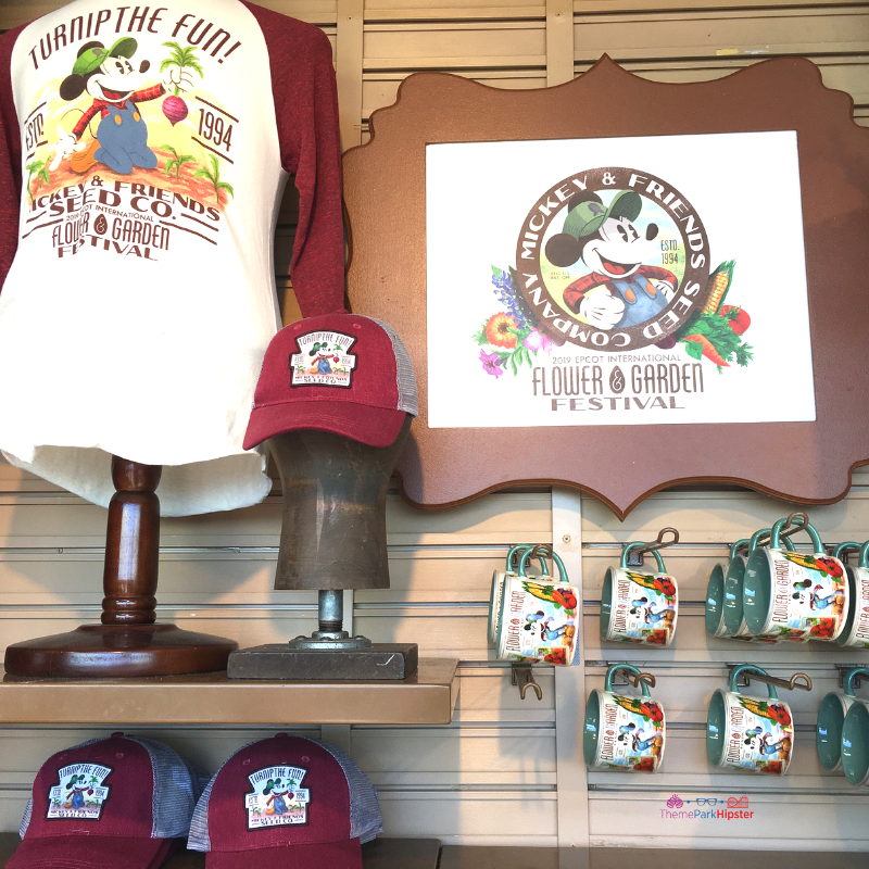 Epcot International Flower and Garden Festival Merchandise. One of the best Epcot Festivals 2024 at Disney World!