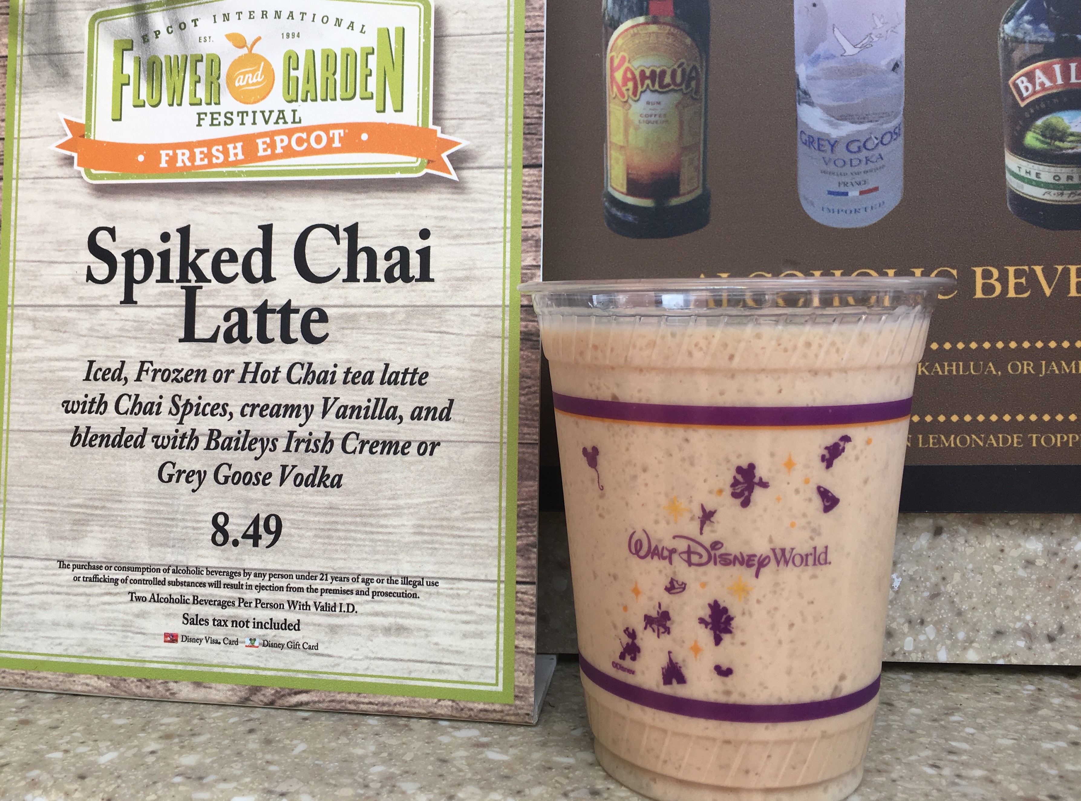 spiked chai latte epcot 2016