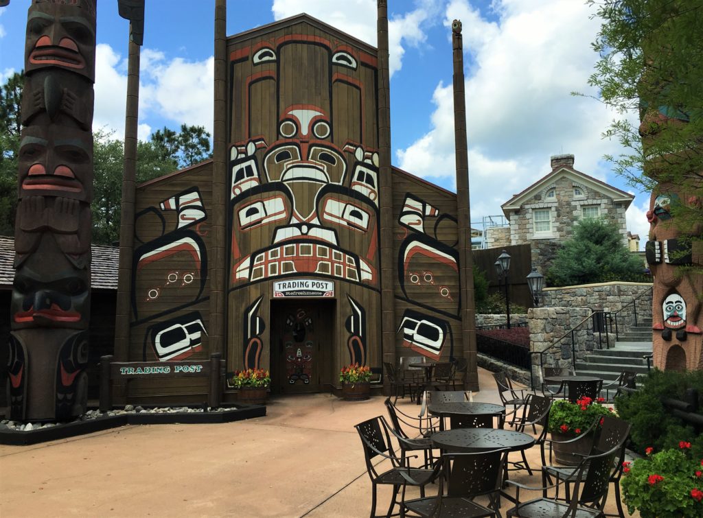 Trading Post Refreshments Epcot with Neige Apple IceWine