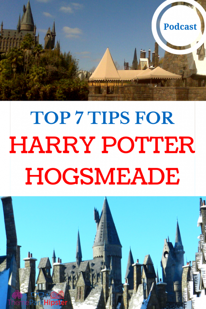 HARRY POTTER HOGSMEADE ISLANDS OF ADVENTURE with Hogwarts Old Castle