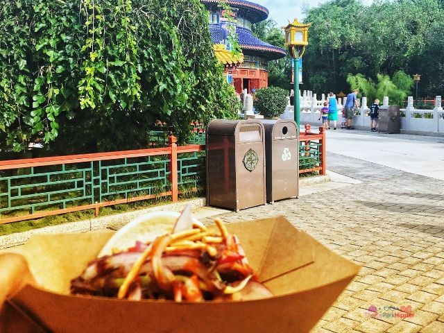 2024 Epcot Food and Wine Festival menu with Beijing Roasted Duck Bao Bun. Keep reading to learn more about the Epcot International Food and Wine Festival Menu.