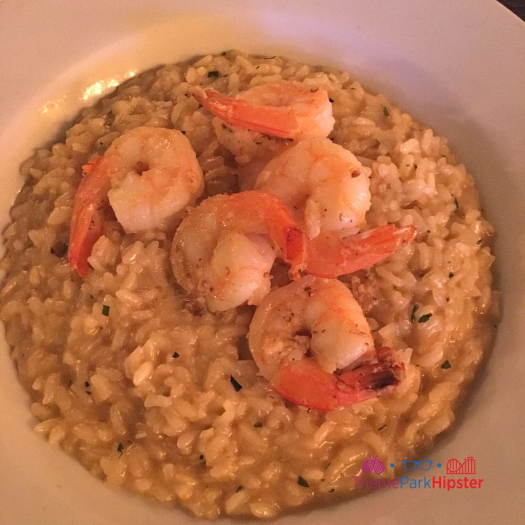 Shrimp Risotto at Tutto Gusto Epcot