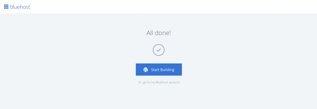 Bluehost WordPress Login