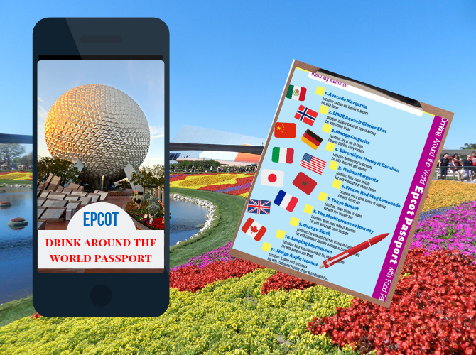 Drink Around the World Epcot Passport Neige Apple Icewine in Canada