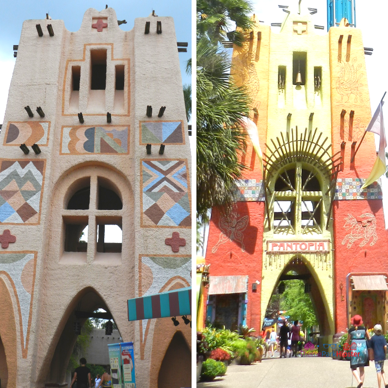 Pantopia Entrance Busch Gardens Tampa Bay.