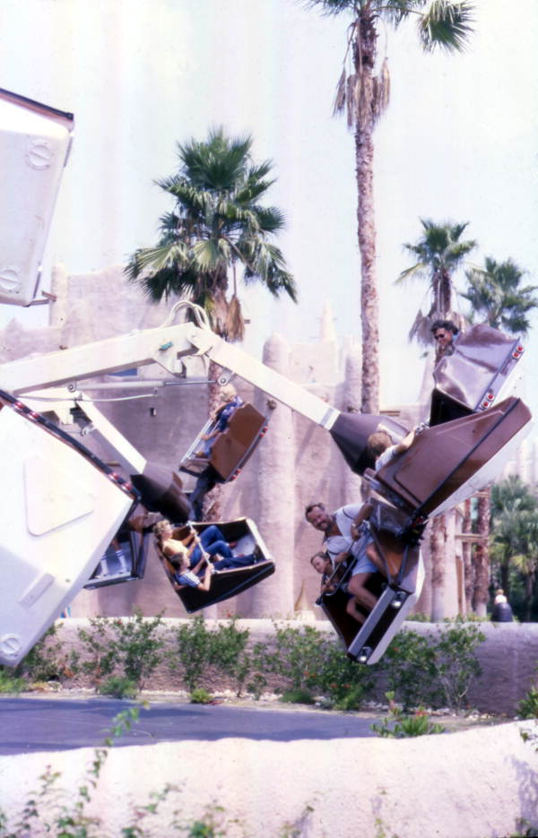 Sandstorm Busch Gardens vintage photo.