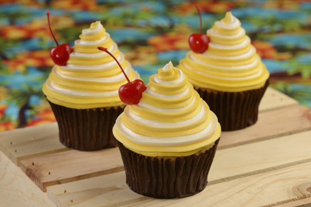 Dole Whip Cupcake at Disney's Contemporay Resort Contempo Cafe