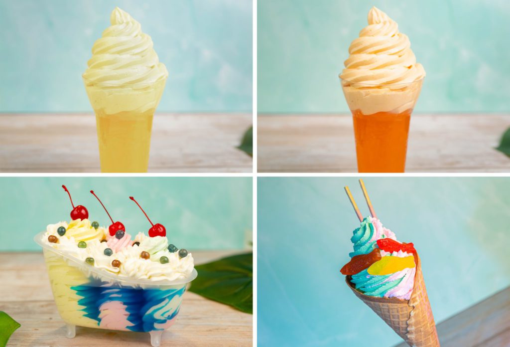 Snack Shack Disney Typhoon Lagoon Water Park Dole Whip options