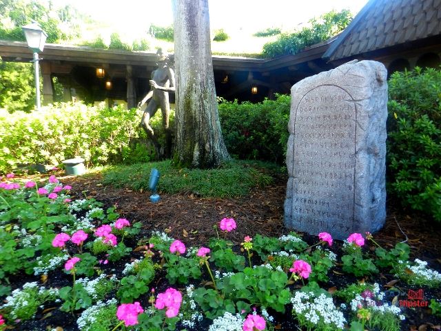 Norway Pavilion at Epcot Viking Hieroglyphics 