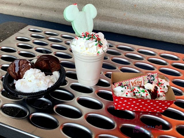 Mickey's Very Merry Christmas Party Sweet Treats Christmas at Disney A Frothy Mickey Mouse Milkshake. Keep reading to learn about the best things to do at Disney World for Christmas.