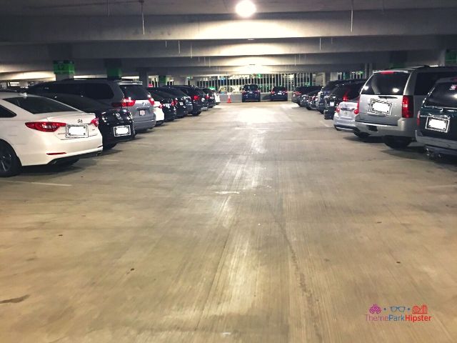 Disney Springs Lime Garage Lot. Keep reading to learn more about parking at Disney Springs.  