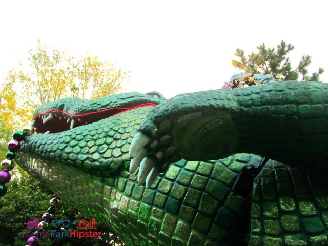 Mardi Gras Parade at Universal Studios Day King Gator Float 