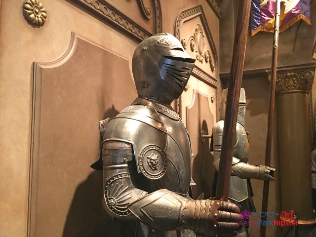 Be Our Guest Restaurant with Armored Men 