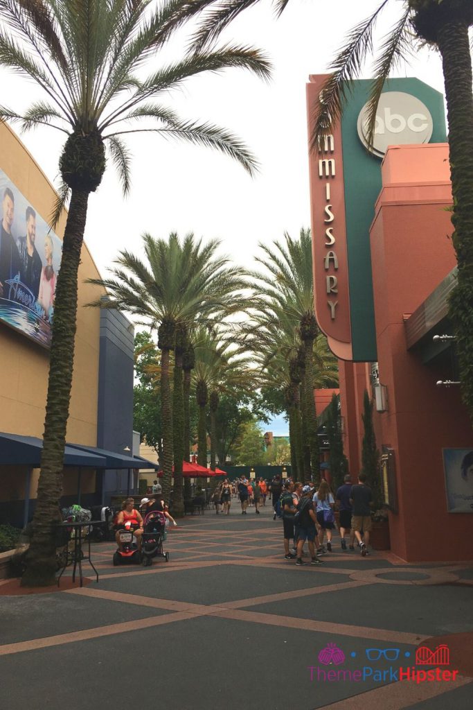 ABC Commissary Hollywood Outdoor Entrance Walkway 