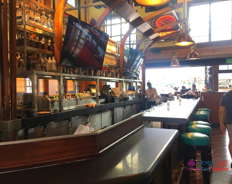 The Boathouse Orlando Oyster Bar Sitting Area