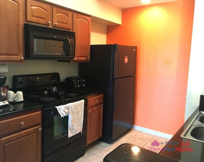 Lake Buena Vista Hotel kitchen in 2 bedroom suite