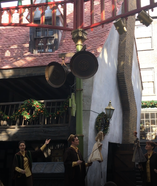 Tales of Beedle the Bard Puppets at Universal Studios Florida in The Wizarding World of Harry Potter.