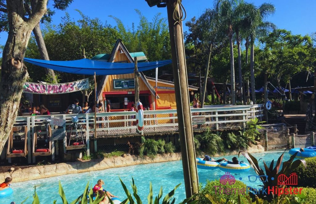 Typhoon Lagoon Lazy River. One of the best rides at Typhoon Lagoon in Disney World. 