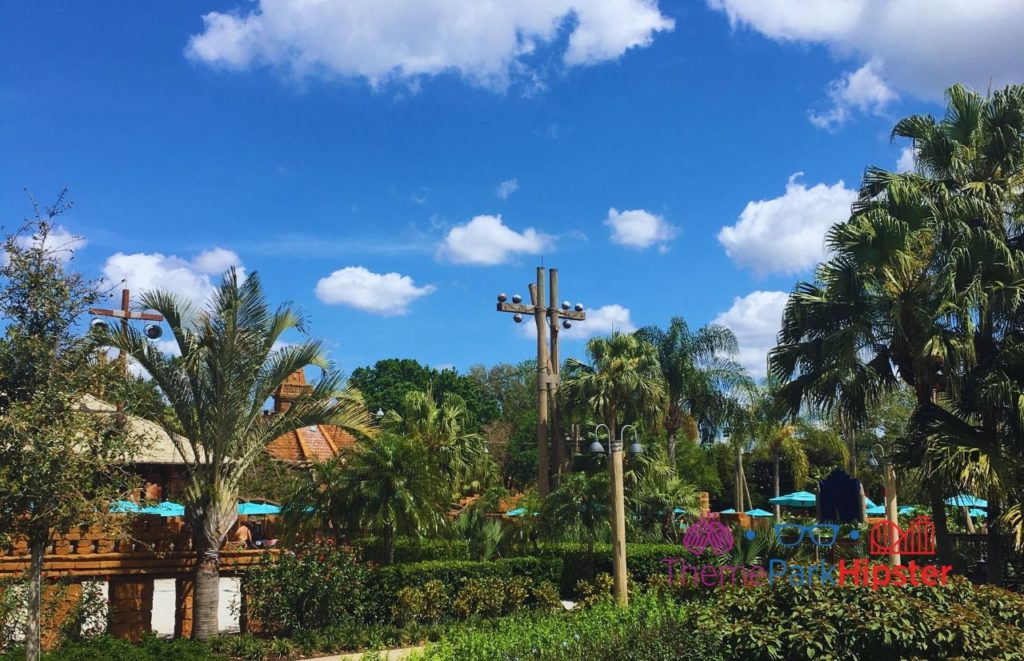 Disney Coronado Springs Pyramid Pool Area