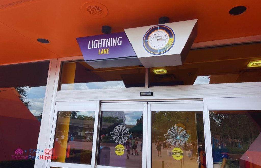 New Lightning Lane Entrance at Epcot Journey into Imagination Ride. One of the best rides at Disney World for Genie Plus.