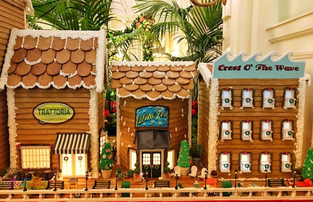 Boardwalk Inn Gingerbread House Display