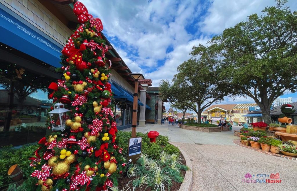 Mickey and Minnie Mouse Christmas Tree at Disney Springs. Keep reading to get some of the best Disney gift ideas for adults.