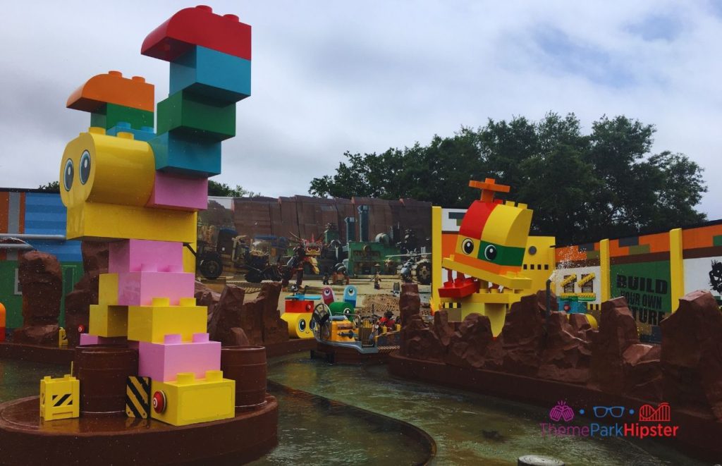 Legoland Florida Battle of Bricksburg Boat Water Ride. Keep reading to get the full guide to LEGOLAND Florida tips!