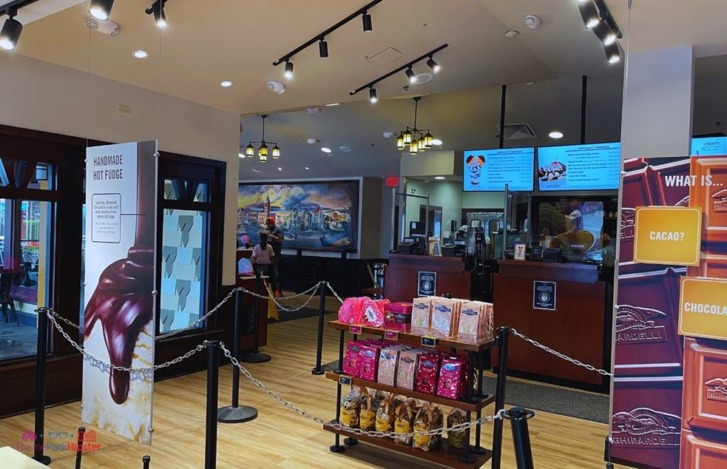 Disney Springs Ghirardelli Entrance