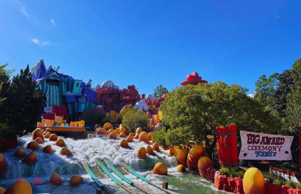 Dudley Doo Right Flume Water Ride at Islands of Adventure