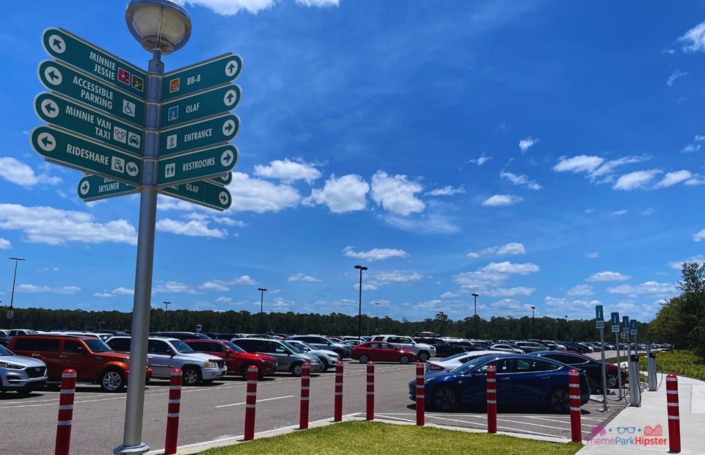 Disney Hollywood Studios Parking Lot. Keep reading to know what to pack for your solo road trip to Disney World.