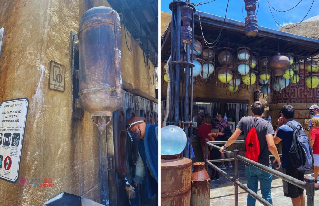 Disney Hollywood Studios Star Wars Land Blue Milk