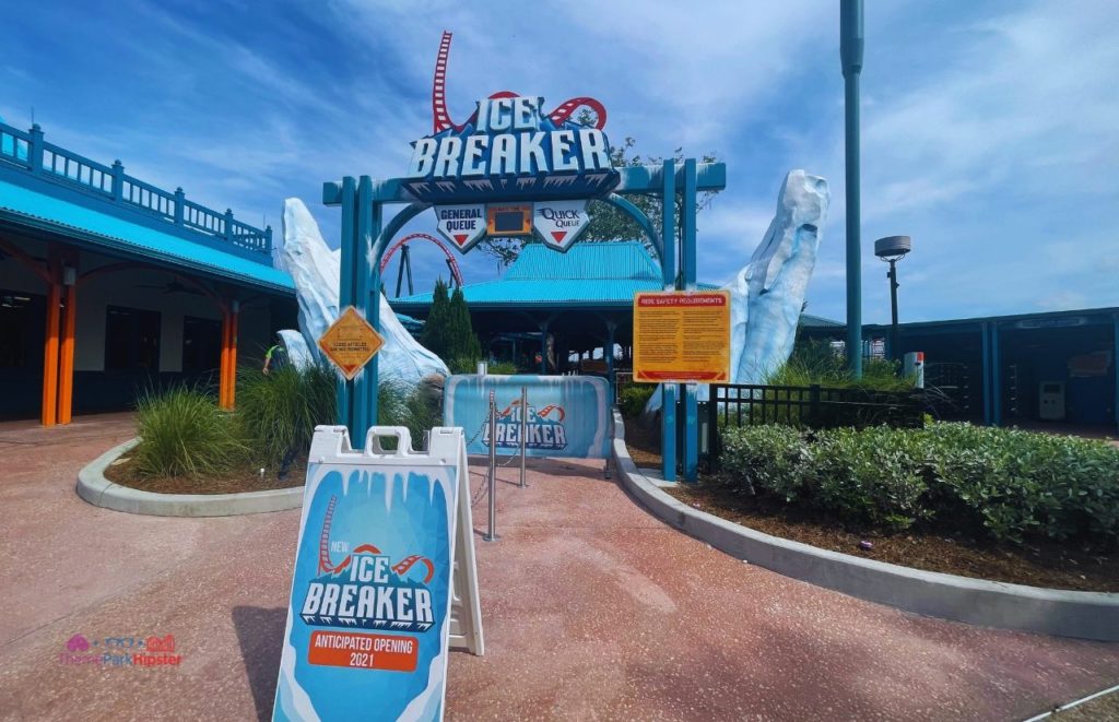 SeaWorld Orlando Icebreaker entrance