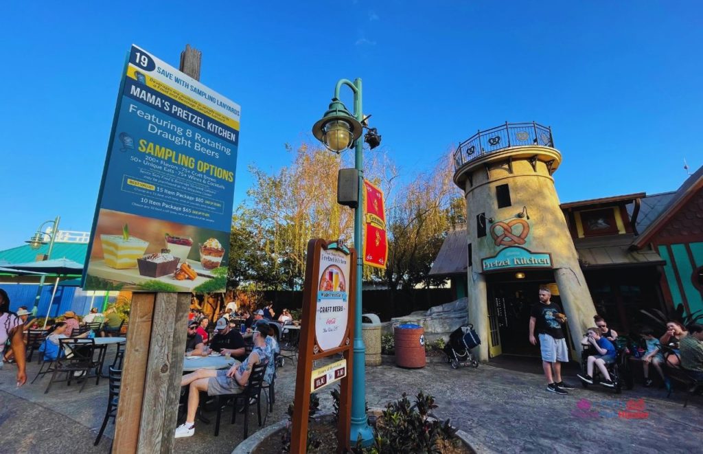 SeaWorld Orlando Mama's Pretzel Kitchen Seven Seas