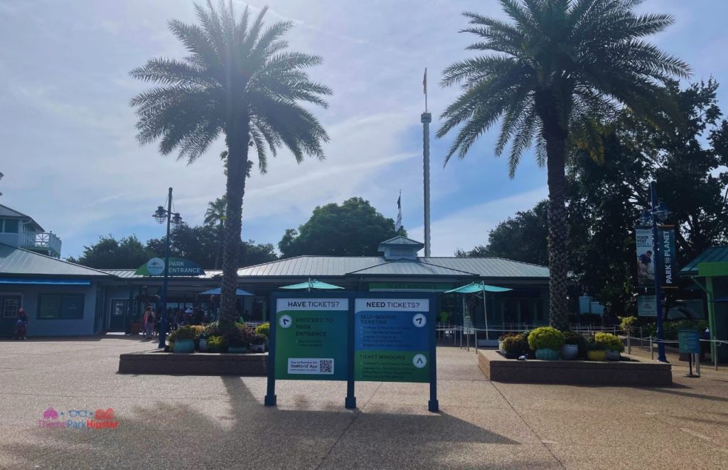 SeaWorld OrlandoTicket area. Keep reading to learn how to avoid with SeaWorld wait times with quick queue skip the line pass.