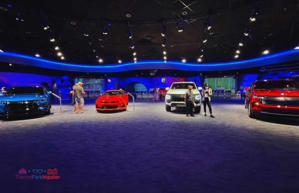 Test Track Epcot Chevrolet Showroom Area