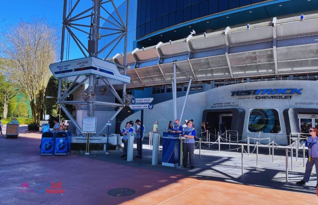 Test Track Epcot Front Entrance