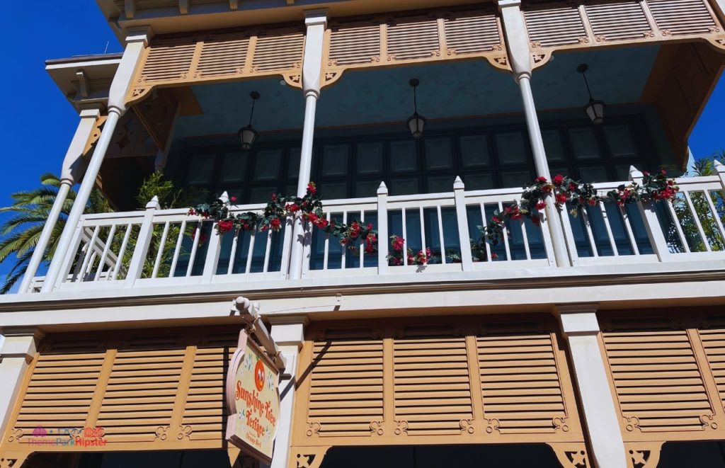 Disney Magic Kingdom Sunshine Tree Terrace Exterior in Adventureland