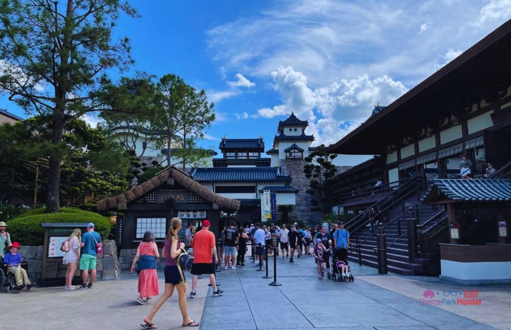 Epcot Japan Pavilion Outdoor area