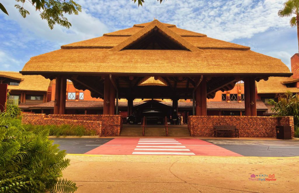 Animal Kingdom Lodge entrance. Keep reading to find out all you need to know about the best resorts for couples at Walt Disney World. 